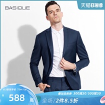 Yuan Ben slim suit mens suit Business formal wedding British style groom Korean version of mens wool suit jacket