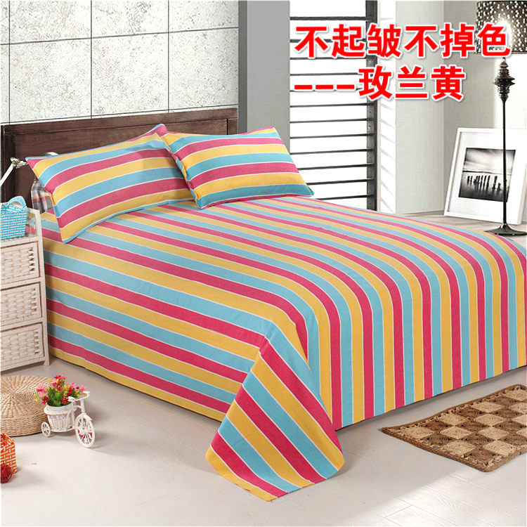 Giải phóng mặt bằng rộng cũ thô vải tấm dày cũ vải thô ba mảnh bốn mảnh quilt cover giường 1,5 m 1,8 m