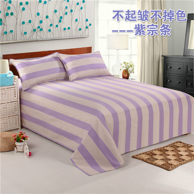 Giải phóng mặt bằng rộng cũ thô vải tấm dày cũ vải thô ba mảnh bốn mảnh quilt cover giường 1,5 m 1,8 m