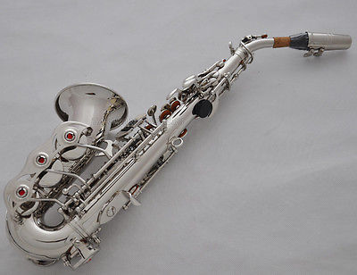 Mua sắm Saxophone chuyên nghiệp Taishan Bạc Soprano Bb High F Professional Nhạc cụ phương Tây Saxophone / Tube trống