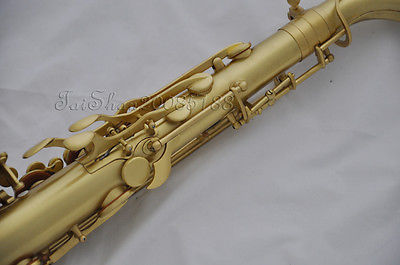 Đẹp saxophone vàng cổ Bb nam treble ống cao F chuyên nghiệp chơi nhạc cụ saxophone / ống trống yamaha