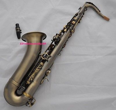 Saxophone đẹp cổ chất lượng cao Bb tenor F chuyên nghiệp chơi nhạc cụ saxophone / ống đàn guitar acoustic
