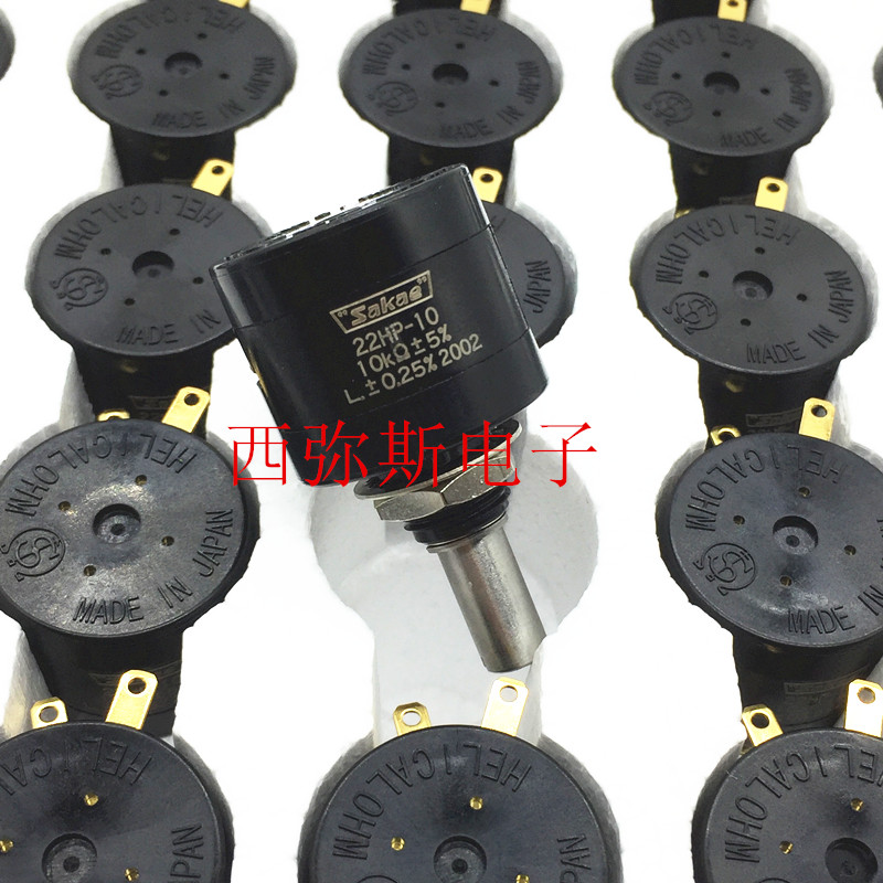 Original Japan imported SACAI 22HP-10 1K 2K 5K 10K multi-turn wire winding potentiometer 10 turns