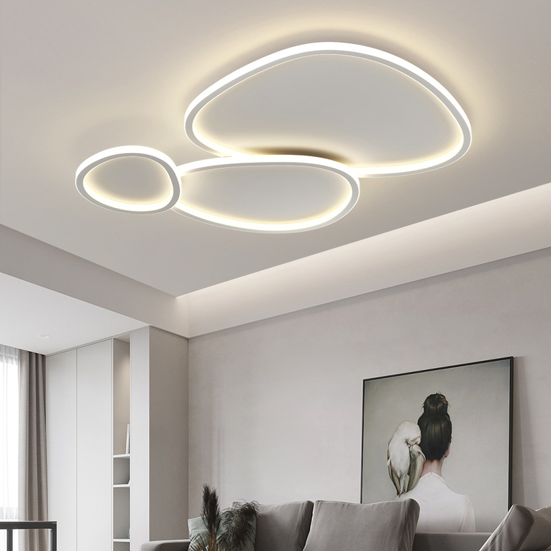 Modern minimalist living room lamp cloud ceiling lamp creative led Nordic restaurant lamp bedroom lamp Zhongshan lamp lighting