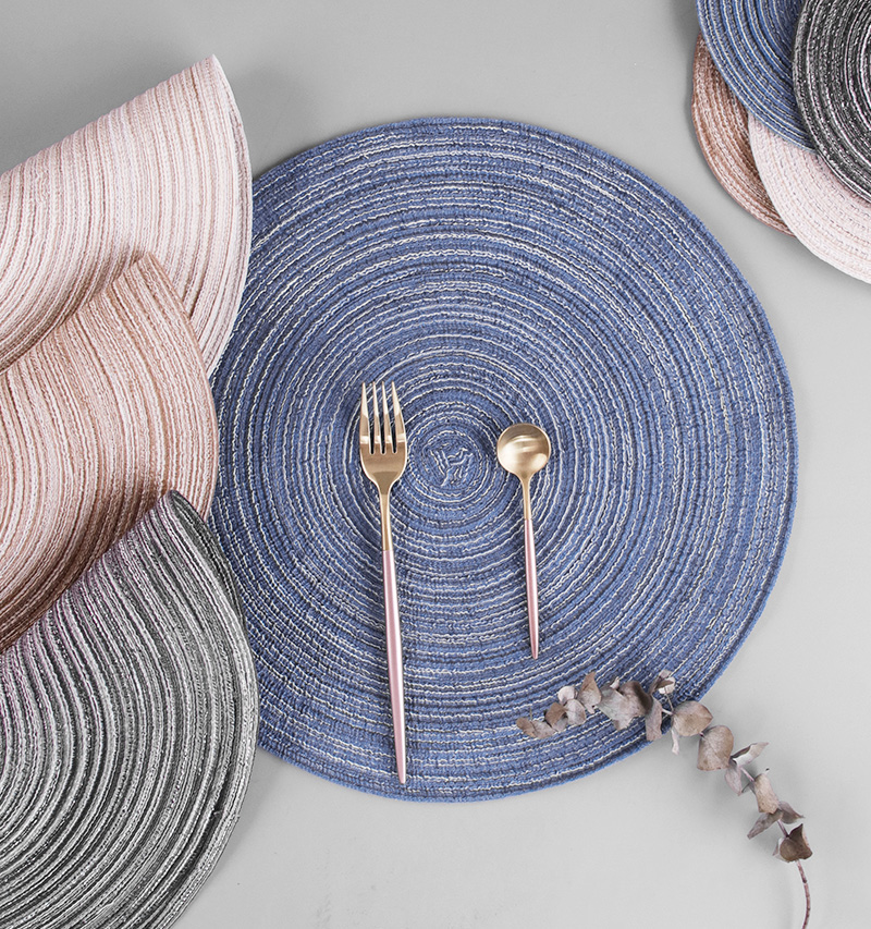 Day Style Handmade HEMP THREAD ROUND TABLE CUSHION HEAT INSULATION PAD ANTI-BURN CUSHION ANTI-SLIP BOWL PAN PAD CASSEROLE MAT TEAPOT MAT