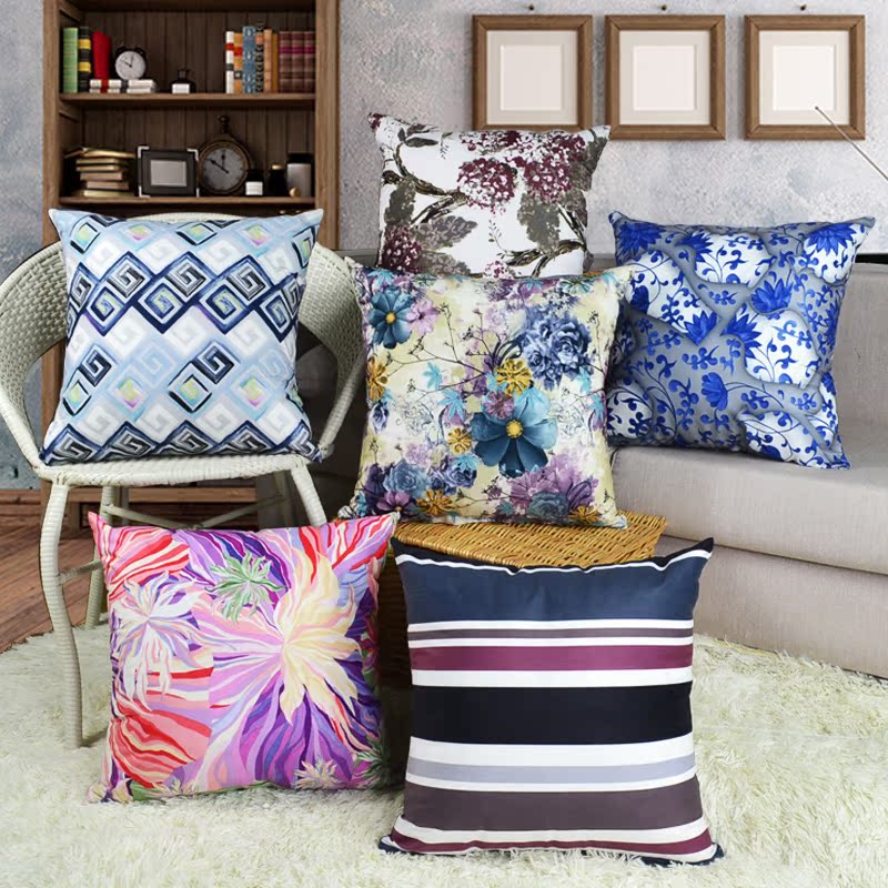 Phim hoạt hình gối sofa đệm văn phòng gối tựa lưng xe eo gối siesta gối vành đai đệm gối Gối ngủ văn phòng mua ở đâu
