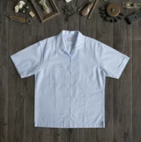 Men's shirt, casual jacket, with short sleeve