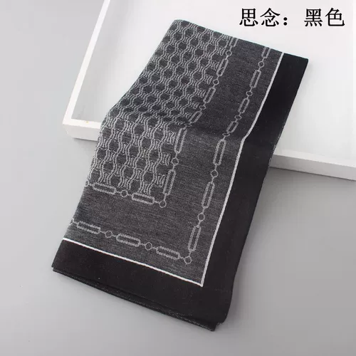 Хлопковый носовой платок, старомодный мягкий шарф, подарочная коробка, впитывает пот и запах