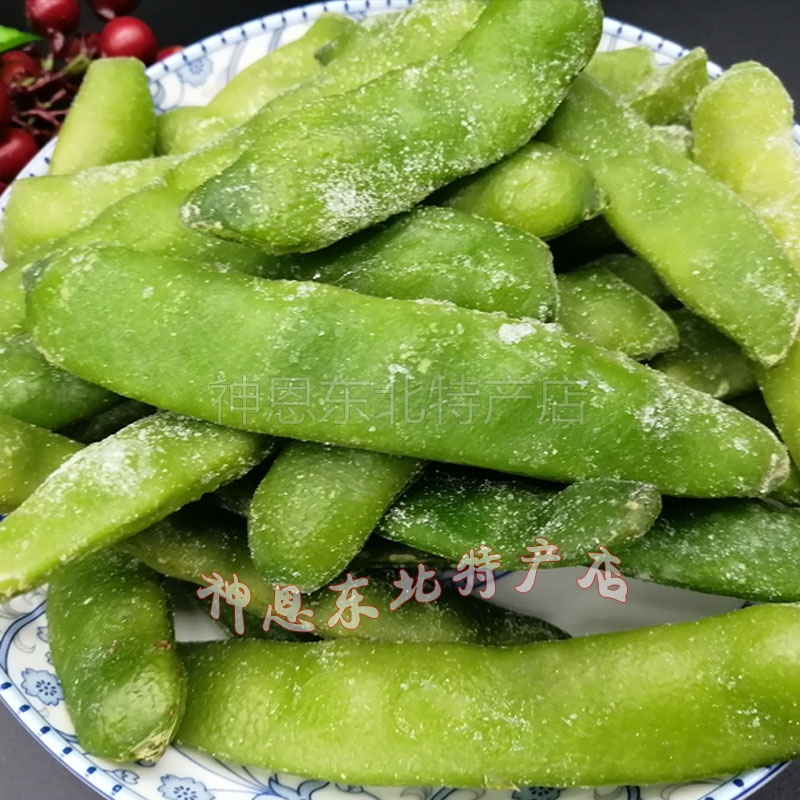 东北油豆角真香预警！九月青豆角开锅烂，农家现摘太上头了