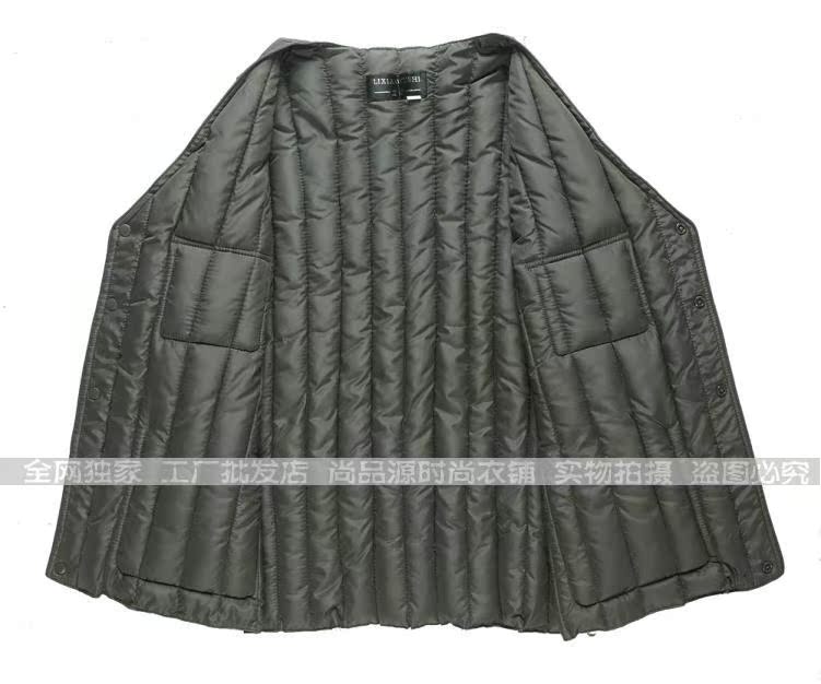 Bán buôn mùa thu đông nam cộng với phân bón XL vest vest trung niên vest vai cỡ lớn dày cotton xuống vest quần áo nam