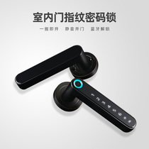 Smart lock fingerprint lock lock home for indoor monolingualised doorelectronic Bluetooth lock rental room bedroom
