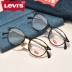 Kính Levis Levis gọng kính nam chính thức retro tròn mắt cận thị khung nữ với ánh sáng chống xanh ls03113 - Kính khung