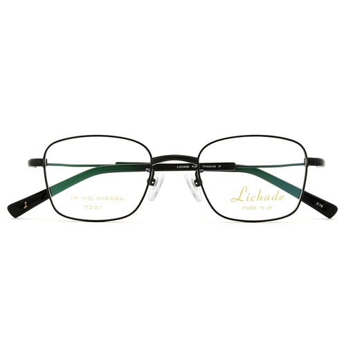 理查德 Retro Pure Titanium Myopic Glasses Рамки мужской прилив можно сопоставить с высотой, тонкими и анти -мышитными очками 7221