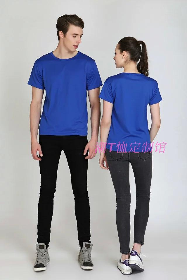 Đàn ông và phụ nữ tập thể dục t thể thao chạy yoga áo thun ngắn tay cotton nhanh khô cotton co giãn cao áo cánh rộng quần áo tập tay ngắn áo thun trắng nam