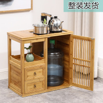 Chinese simple multi-functional tea cabinet Tea table Tea table Tea side cabinet Automatic electric boiling water tea cabinet Tea rack