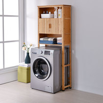 Washing machine shelving floor storage rack toilet toilet multilayer containing shelf roller washing machine upper shelf