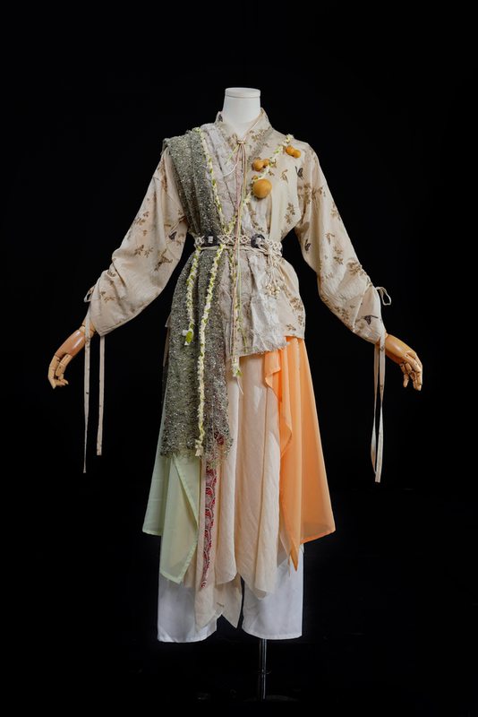 Fairy Tale Tattered Style Ancient Costume, Forest Style Fresh Daily Wear, Cotton and Linen Jianghu Hanfu, Martial Arts Wandering Style Ancient Costume Cosplay Outfit