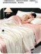 Yalu Class a Cooling Ice Silk Summer Quilt Four-Piece Set for Summer, Single/Double Air Conditioning Quilt, Machine Washable, Thin Summer Blanket