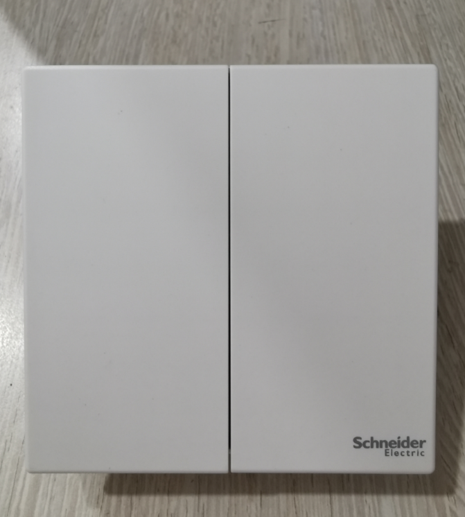 Schneider Yueyuan white two - open multi - control double multi - control double - control two - digit intermediate switch