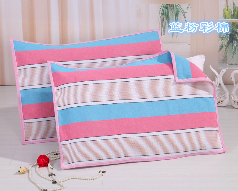Đặc biệt vận chuyển thở handmade bông gối trượt cũ thô Zhenjin con người độc thân - Khăn gối vỏ gối