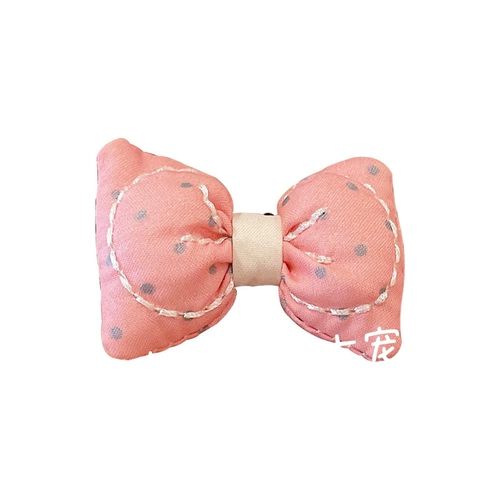 Pet Harepin Dog Dog BB клип плюшевые аксессуары для волос кошачья голова головы цветок запланированный летний клип Bomei Bow Hair Card 5 штук