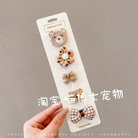 Заколка для волос, комплект, 2 размер