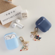 Crayon Shan New Dynamic Superman Pendant airopods Hanging Keychain Apple Bluetooth Headphone Set