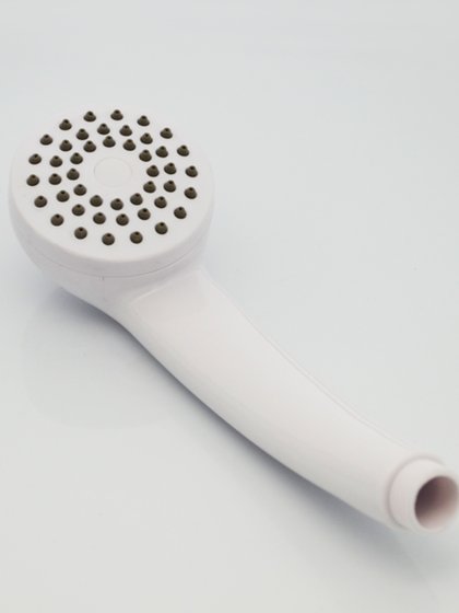 单功能花洒喷头低水压淋浴头碰头浴室塑料淋雨单头简易热水器通用