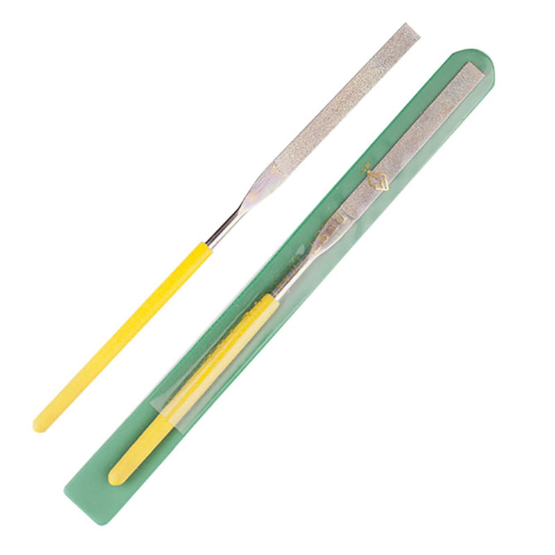 Taiwan BEST Yipin alloy file Gold steel sand flat flat file Ultra-thin file 0 5 0 8 1 0