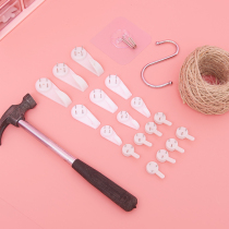 Hanging photo wall clip Hanging seamless nail ins wall hanging wall decoration hook wall nail punch-free strong