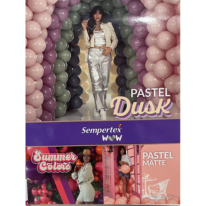 Sempertex Balloons New Product with Sample Balloons Colombia Colombia Balloon Color Chart Spr2