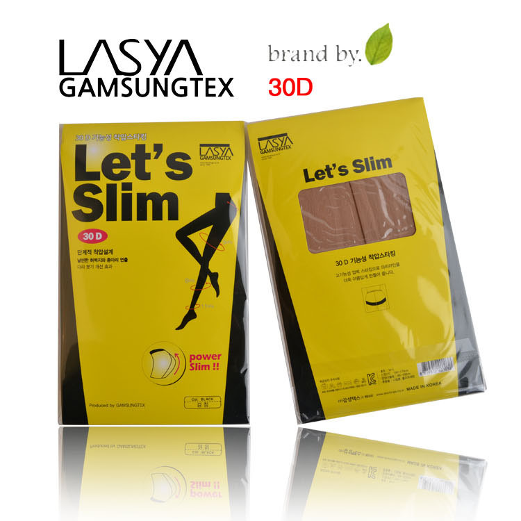 6 Double Korean Lets slim 30D elastic slim tui silk stocking with pants inside pants socks Summer thin silk stockings