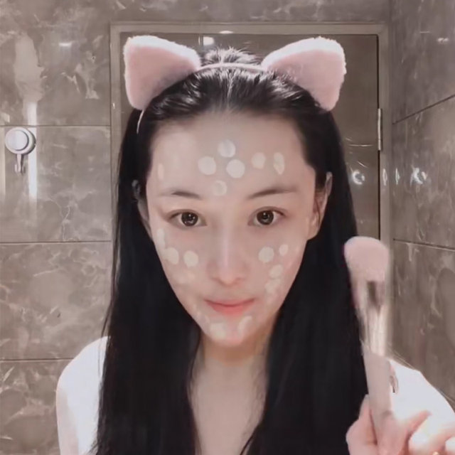 Zhang Xinyu's same cat ear headband, cat headband, cleansing face, super cute and wearing plush three-dimensional hairband