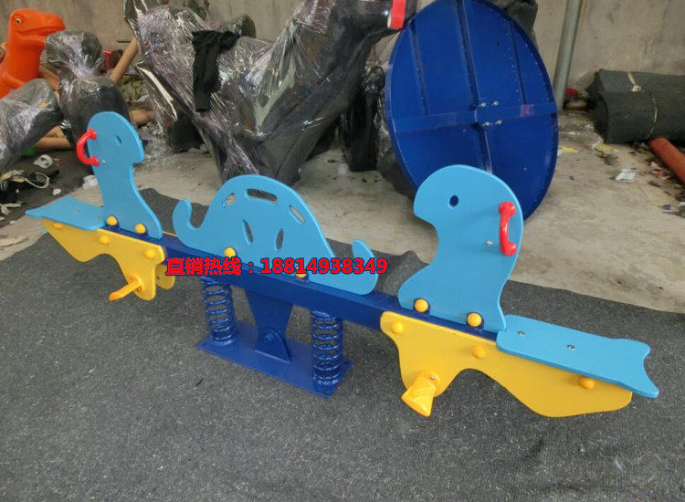 аттракцион качели 幼儿园游戏弹簧木马 公园卡通海马摇摇乐 儿童健身摇乐 小区摇马 OTHER