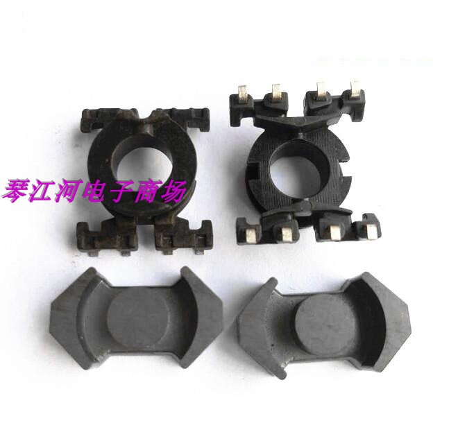 RM6 high-frequency transformer magnetic core Bakelite skeleton vertical patch 4 4-pin-0608 ten sets a pack