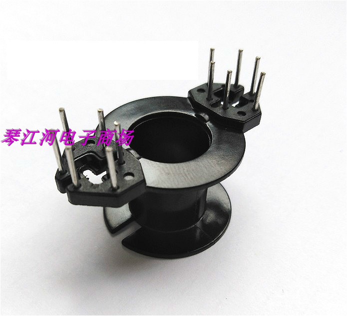 RM8 transformer magnetic core skeleton plum blossom feet vertical 6 6 feet steel clip ten sets a pack