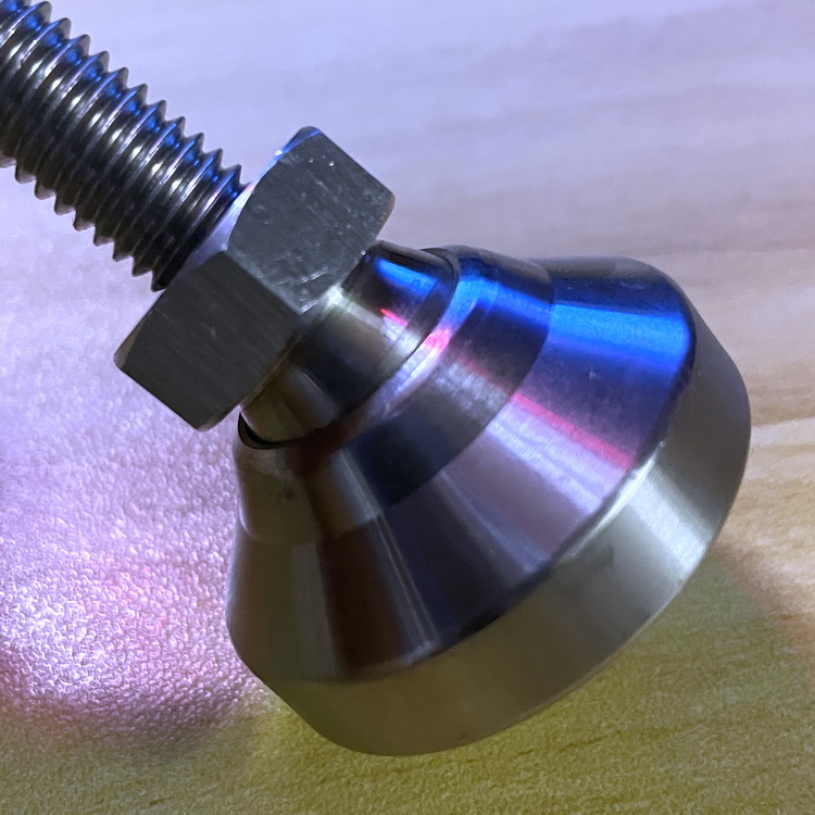 304 stainless steel universal head universal adjustment cross support foot heavy machinery machine tool foot