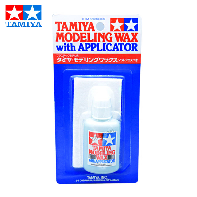 Tamiya 87036TAMIYA model polishing water wax mirror polishing paste water wax with polishing cloth 30ml