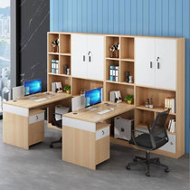 Beijing office furniture office desk and chair combination 2 person financial table 3 4 staff table 6 staff table
