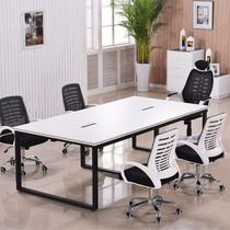 Beijing Office Furniture Conference Table Small And Medium Sized Meeting Table Brief Fashion Conference Desk Negotiation Table Reception Desk