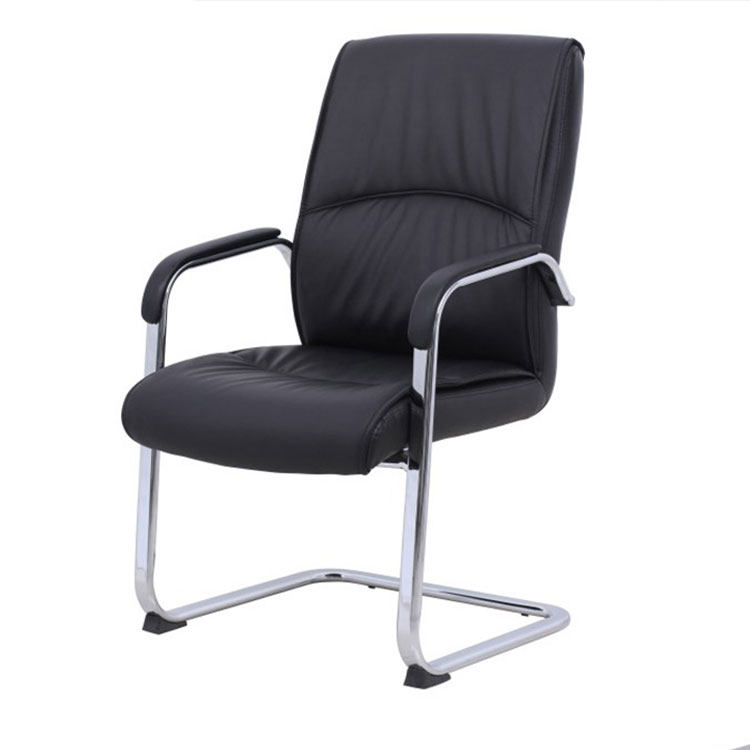 hot sale new office leather chair office chair conference chair staff conference chair computer chair reception chair bow chair