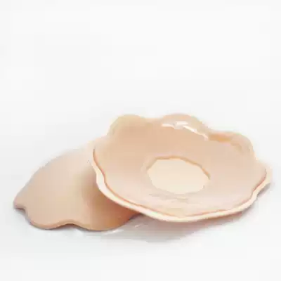 Beach dress backless bra thin breathable invisible silicone breast stickers for women's wedding dress underwear