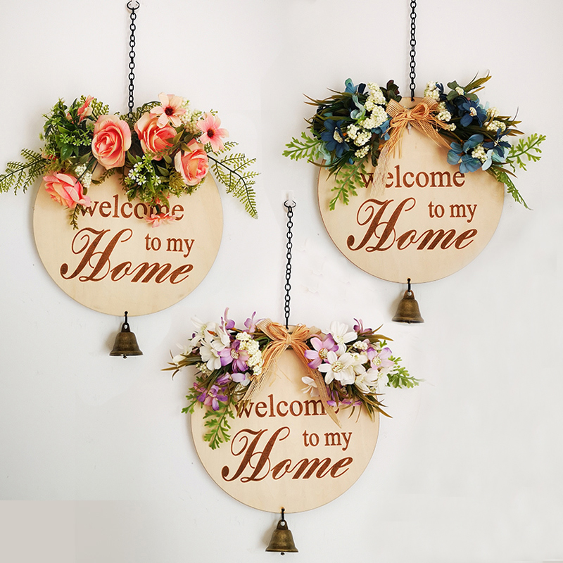 Net Red Fairy House Bedroom House Doorplate Decoration Welcome Home Creative Business Mid-Face Home Custom