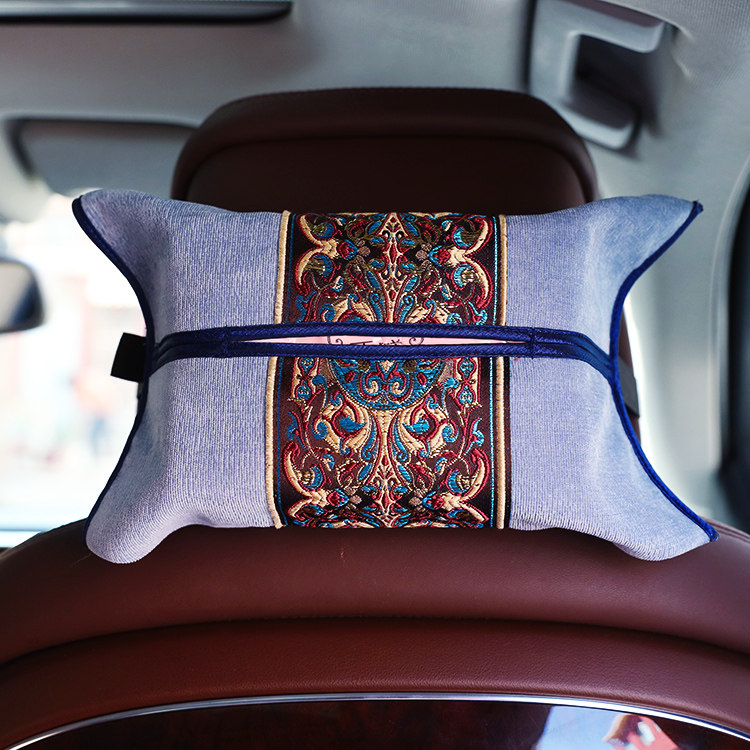 Коробка для салфеток 艺必旭车载纸巾盒时尚挂式创意纸巾盒车内车上窗遮阳板挂式抽纸盒 Art must Asahi