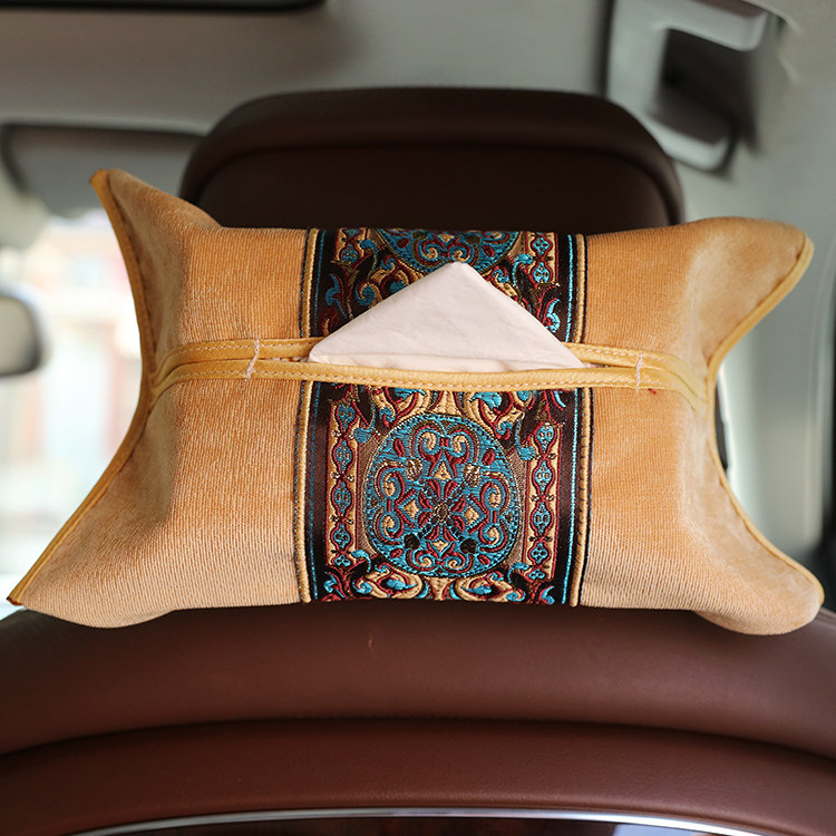 Коробка для салфеток 艺必旭车载纸巾盒时尚挂式创意纸巾盒车内车上窗遮阳板挂式抽纸盒 Art must Asahi