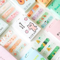 Chuangkou stickers warehouse mouth stickers planing can be stickers and stickers waterproof breathable cute and beautiful band-aid stickers cartoon girl