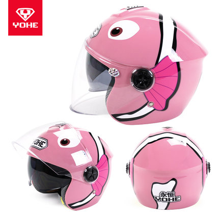 永恒儿童头盔四季摩托车头盔夏季防晒电动车男