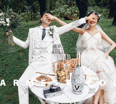 ins wind senssen department shooting inlaid drill champagne bottle photo gallery photo high foot cup wedding photography props scenery iron table and chairs