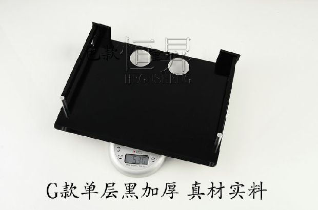 Không gian nhôm set-top hộp đen đôi rắn kỹ thuật số TV set-top hộp khung khung khung dày - Kệ kệ sách treo tường mini