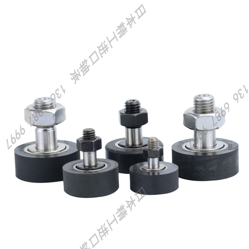 Import shaft bearing steel polyurethane coated rubber follower rollers CFFRUU 10-26 12-30 12-32 12-32 16-35-Taobao